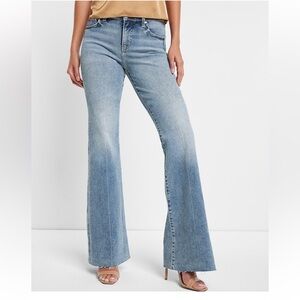 Express Women's Flared Jeans Size 0 Short